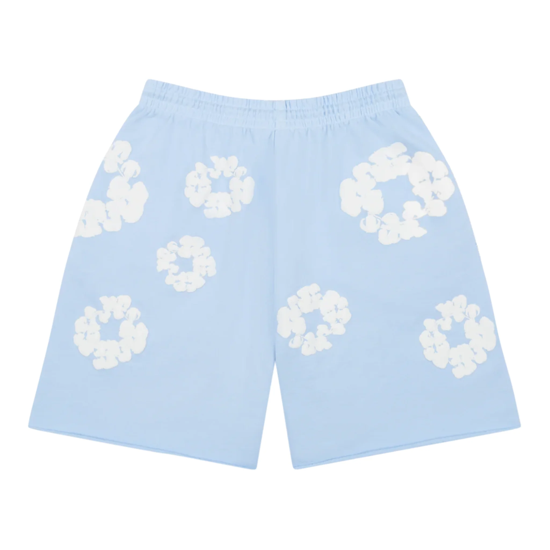 DENIM TEARS 'BLUE WHITE' SHORTS