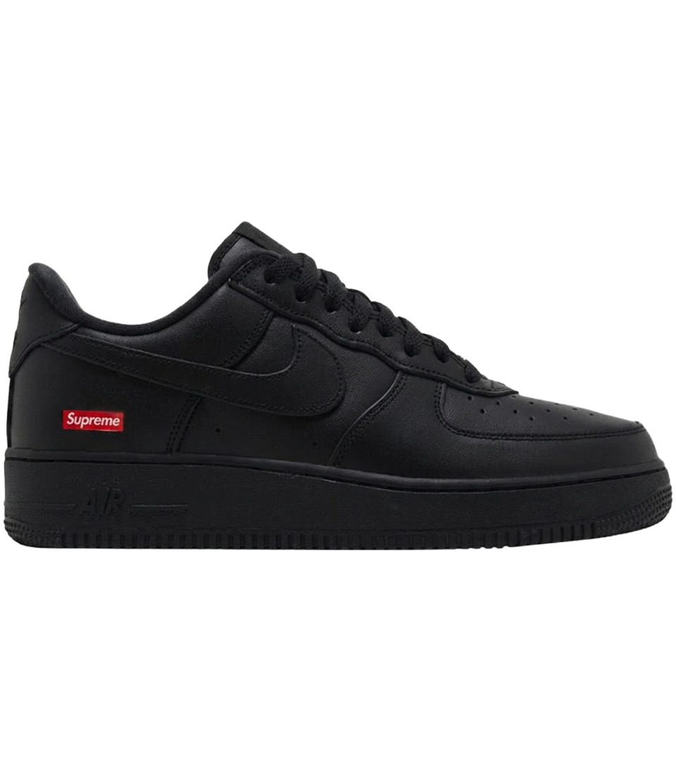 NIKE AIR FORCE 1 SUPREME 'BLACK'