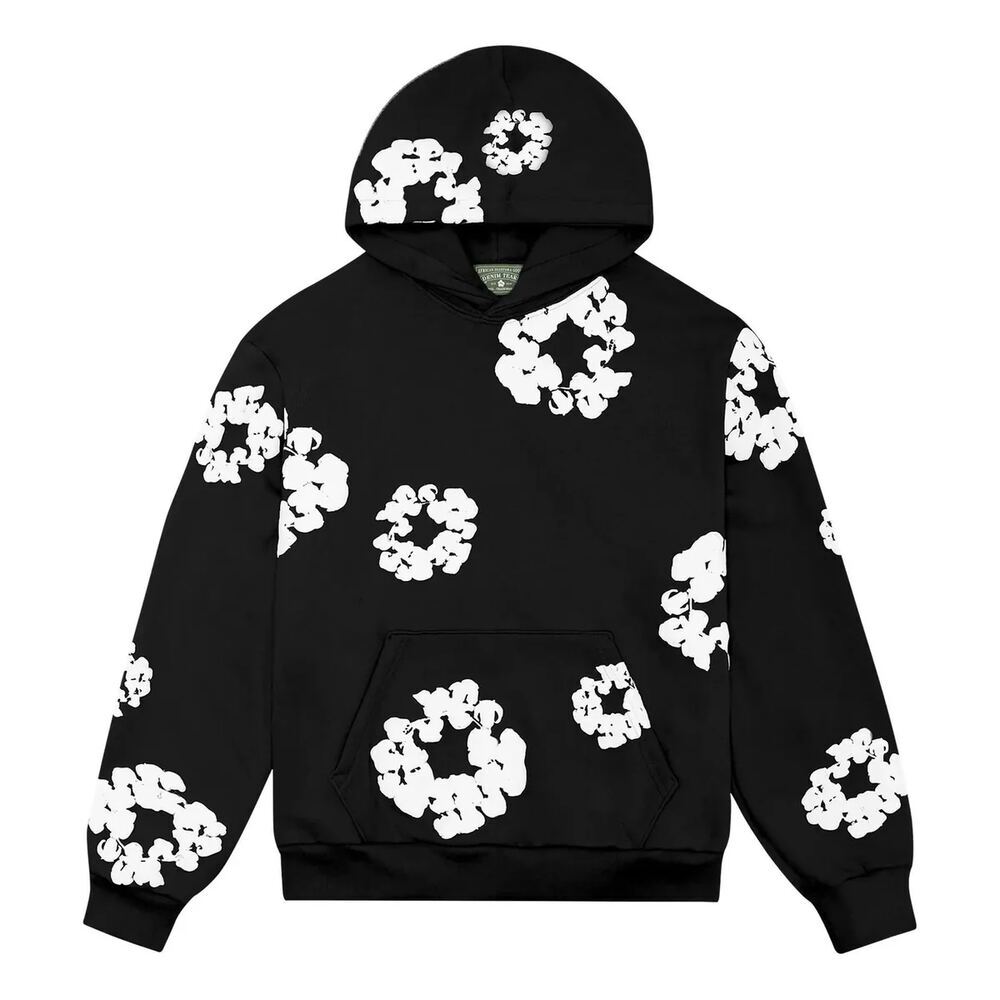 DENIM TEARS 'BLACK' HOODIE