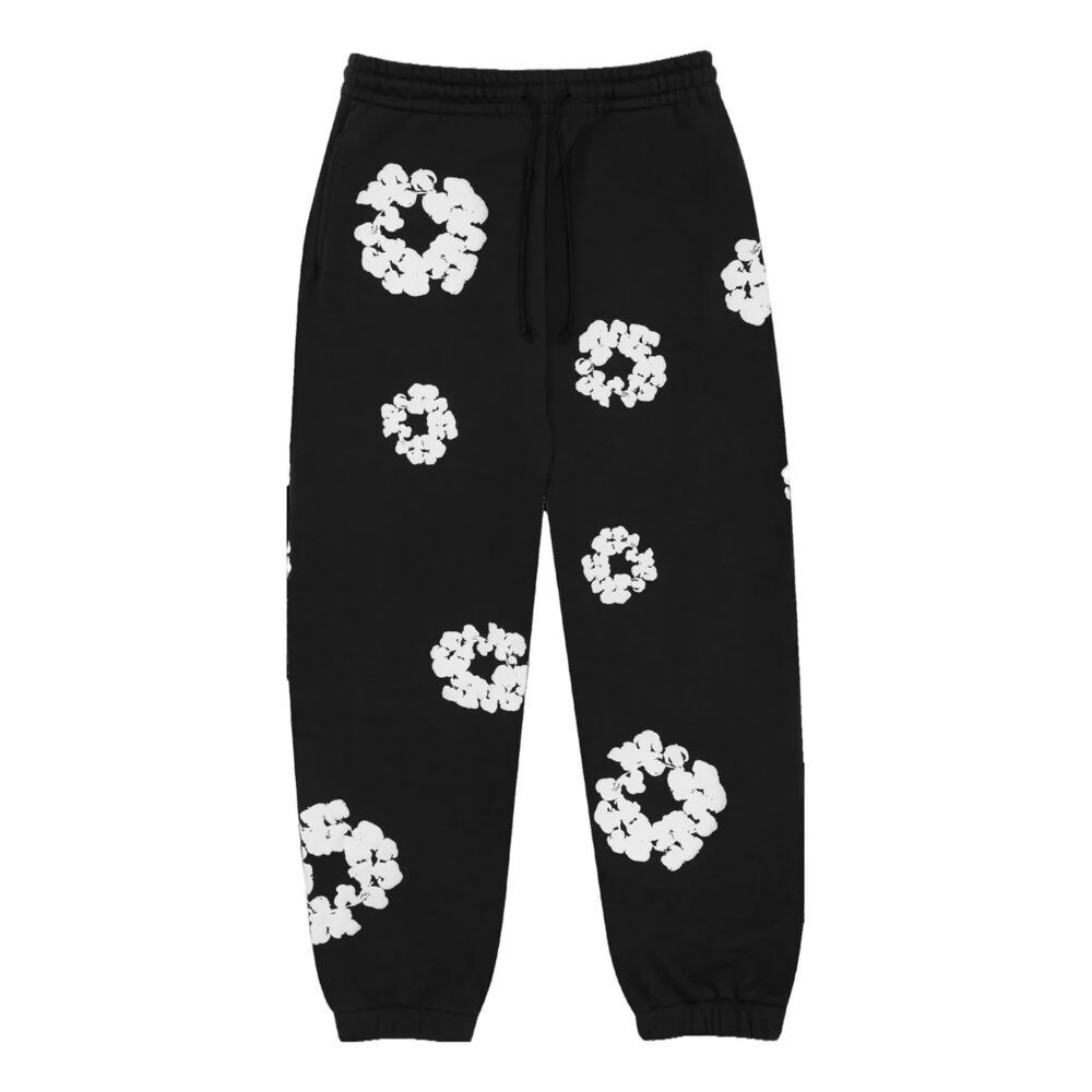 DENIM TEARS 'BLACK' JOGGERS