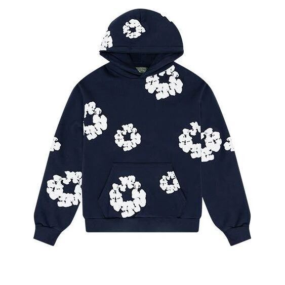 DENIM TEARS 'NAVY' HOODIE