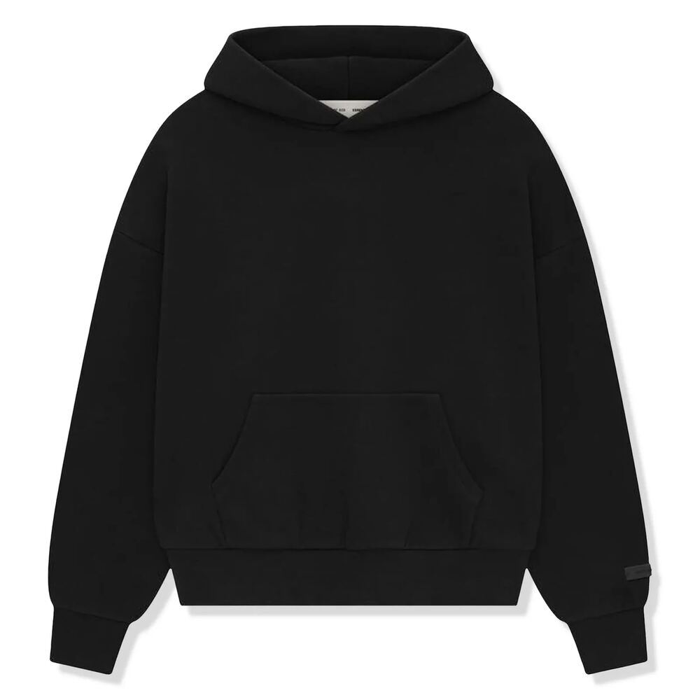 FEAR OF GOD ESSENTIALS SS25 'JET BLACK' HOODIE